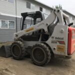 Bobcat S570 skid steer loader with bucket