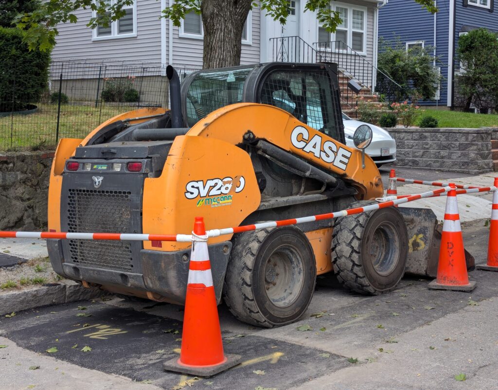 Case SV280 skid steer loader