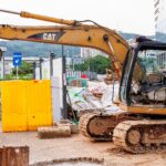 Caterpillar 312C compact radius excavator
